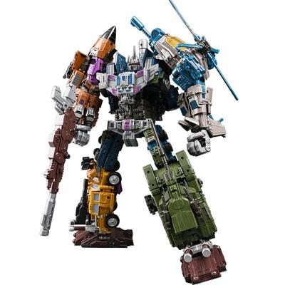 变形混天豹金刚合体机器人模型