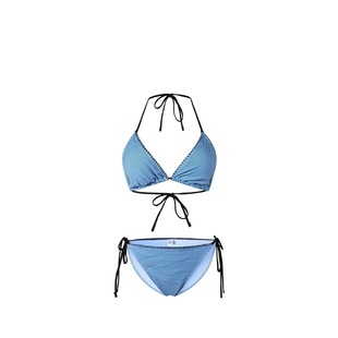 AYSTUDIO2026新款比基尼性感纯欲风条纹海岛度假泡温泉分体泳衣女