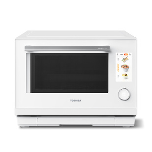 东芝白珍珠水波炉高阶款yd95微蒸烤三合一体机彩屏微波炉28L官方