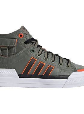 Adidas/阿迪达斯官方正品 NIZZA HI DL 三叶草男女运动板鞋GZ2655