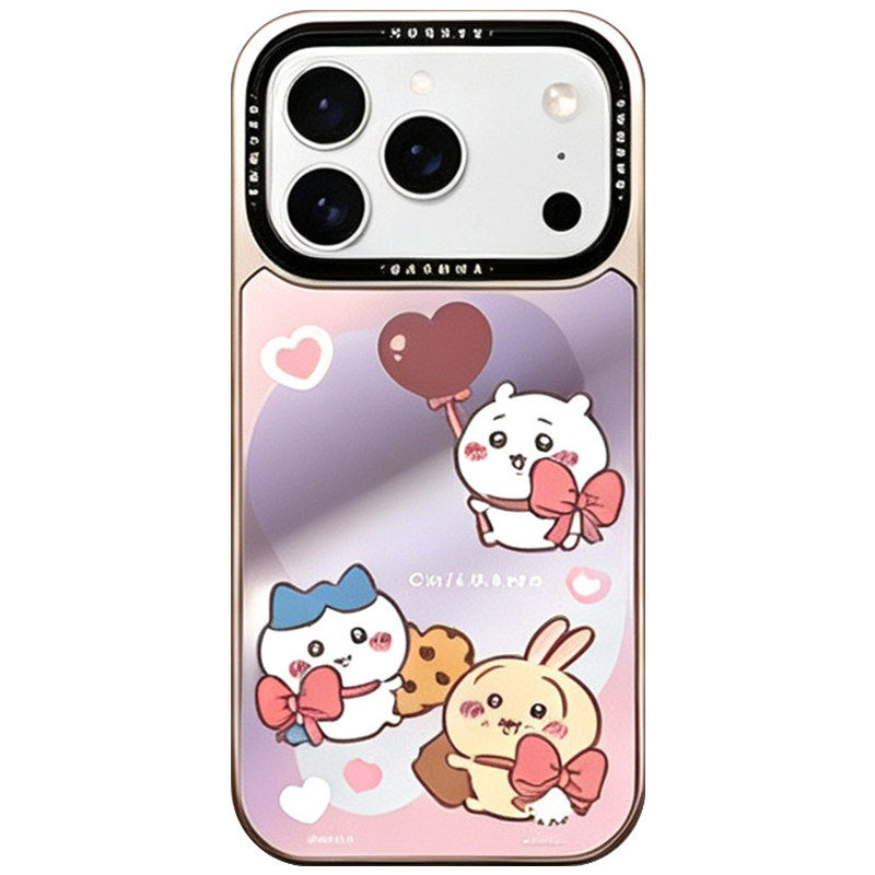 GARMMA吉伊卡哇联名iPhone18Promax手机壳适用苹果18pro保护壳高级镜面磁吸17proMax全包防摔可爱手机保护套