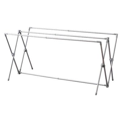 爱丽思晾衣架大容量折叠不锈钢