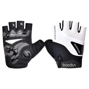 boodun骑行手套公路山地车装备半指男女自行单车手套防滑透气夏季