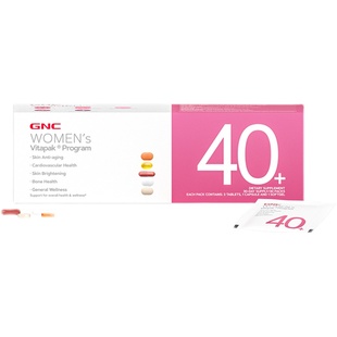 健安喜GNC女士营养包40每日营养包时光包女士复合维生素女性
