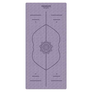 运动防滑加厚宽瑜伽垫楼层隔音减震静音跳绳垫子室内地垫家用健身