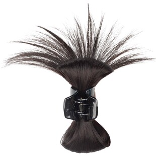 半扎发抓夹真发丸子头假发髻盘发后脑勺增发量神器鸡窝花苞头发圈