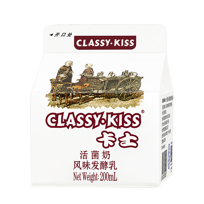 卡士低温酸奶活菌奶200ml