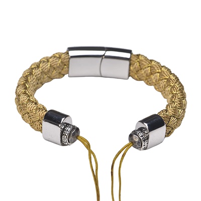 五行龙鳞绳半成品DIY手链穿搭