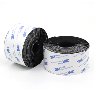 3M带背胶魔术贴 尼龙双面自粘遮光窗纱帘子母扣 汽车雌雄粘贴条带