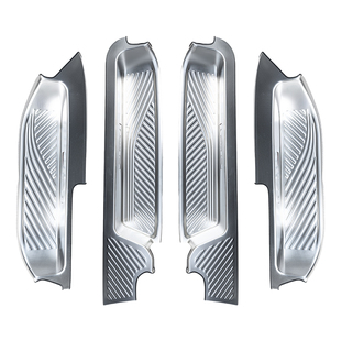 雷克萨斯LM500h350h埃尔法/威尔法40系改装防护不锈钢迎宾踏板