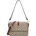 LANVERA妈妈包包秋冬新款2024 大气简约中年女士斜挎包腋下包女包