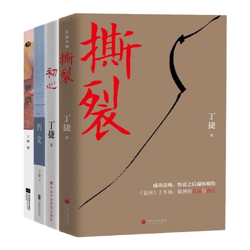 追问作者丁捷反腐纪实文学作品4册 二月河推荐撕裂 初心 约定 依偎 散文随笔小说 纪委书记笔下的反腐纪实文学
