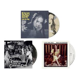 正版 打雷姐3张专辑 拉娜德蕾Lana海底隧道+蓝扶手+飞机云 CD唱片