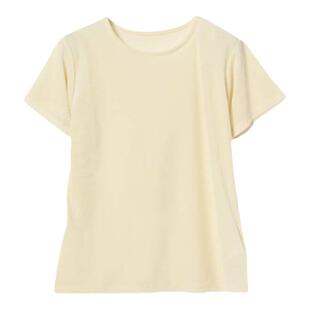 RAY BEAMS女装短袖T恤2023夏季新品简约清爽纯色合身上衣040139CK