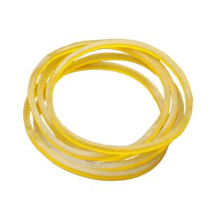 手机维修换屏后盖捆扎高弹力黄色橡皮筋整理收纳弹力4cm胶圈耐用