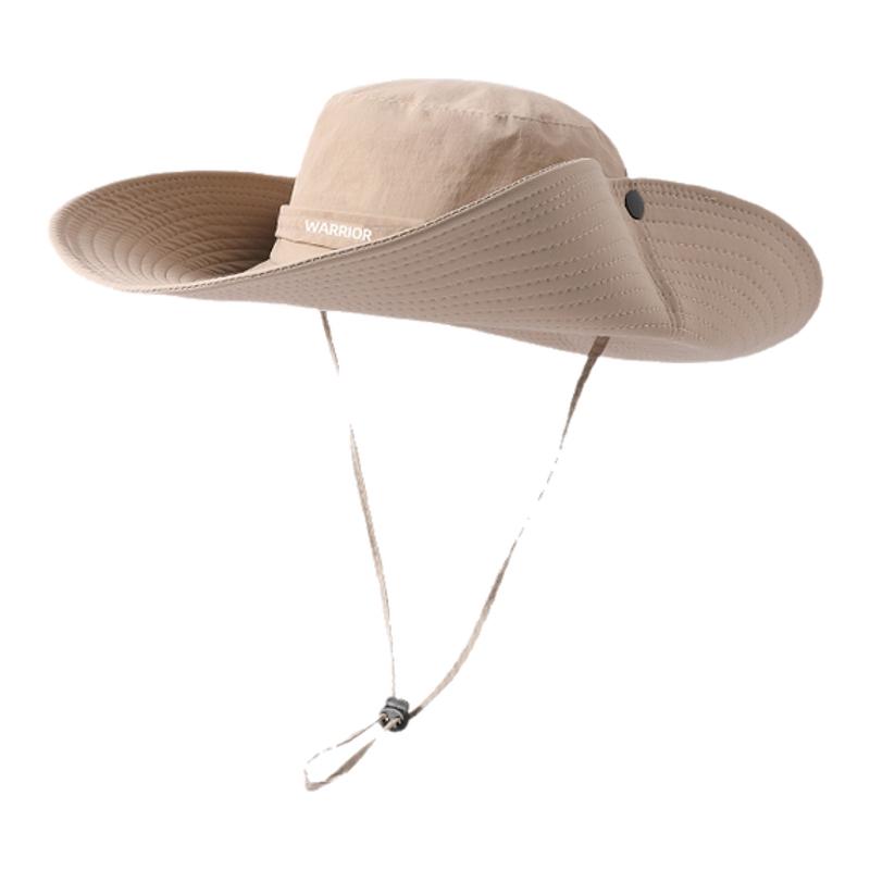 回力大头围西部牛仔帽子男夏季大檐防晒遮阳户外登山露营渔夫帽女