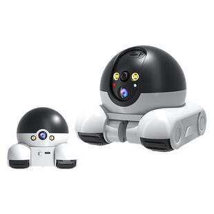 手机远程可全屋移动摄像头无线摄影头家用智能行走宠物监控机器人