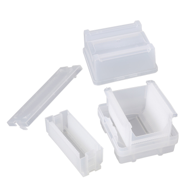 晶舟盒晶片盒晶圆硅片盒半导体IC插片盒cassette包装盒花篮周转盒