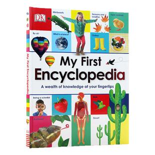 我的百科全书 DK出版 英文原版 小学生英语学习教材工具书 My First Encyclopedia 儿童科普读物 精装大开本 少儿图书