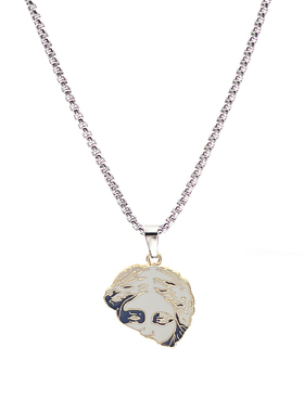 CRIVLA维纳斯美式复古hiphop项链男女生士潮小众设计感吊坠配饰链