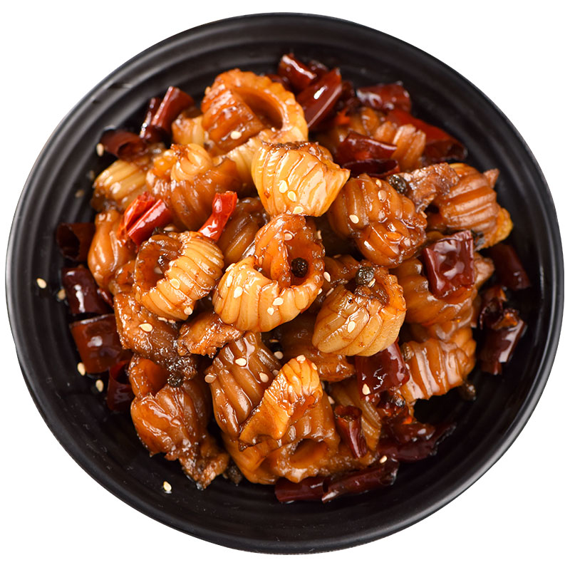 雷仁甲冷吃麻辣猪天梯肉即食熟食猪天堂牙梗肉类卤味零食四川特产