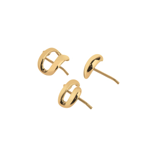 LATATA发夹金属马尾扣极简扎发造型固定神器后脑勺编发搭配发饰