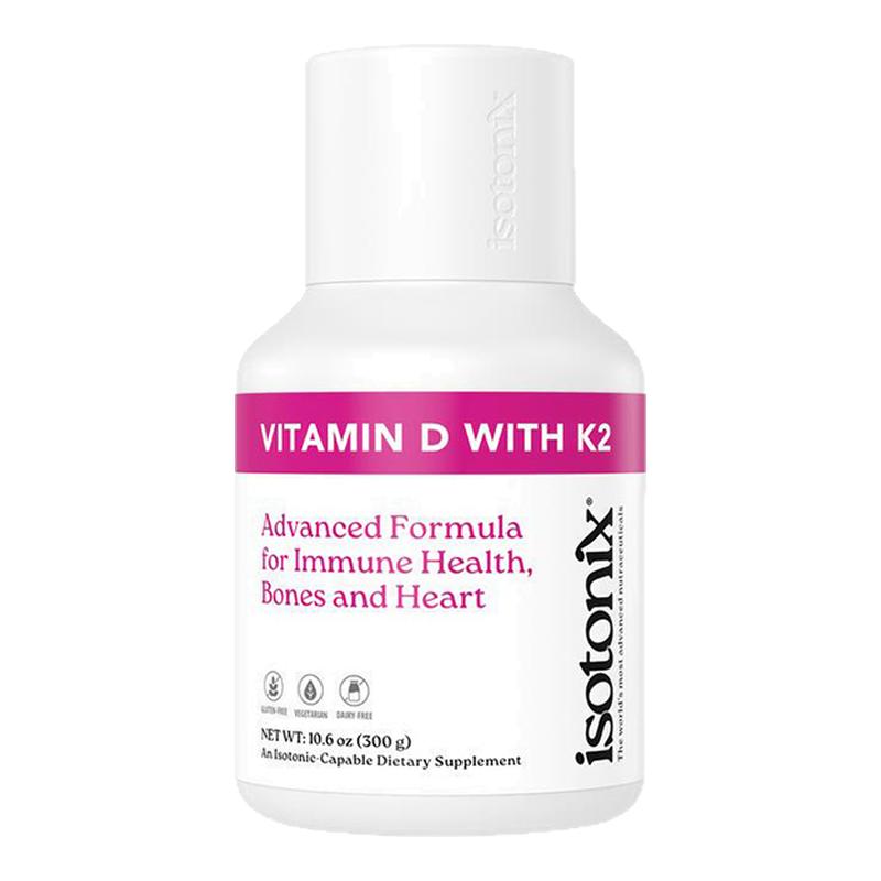 Isotonix美安維生素d3k2 5000iu維d補鈣陽光瓶維生素d粉300g/瓶