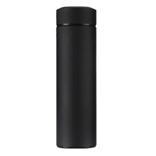黑色保温杯男款水杯刻名字公司礼品定制logo私人订制杯子水瓶刻字