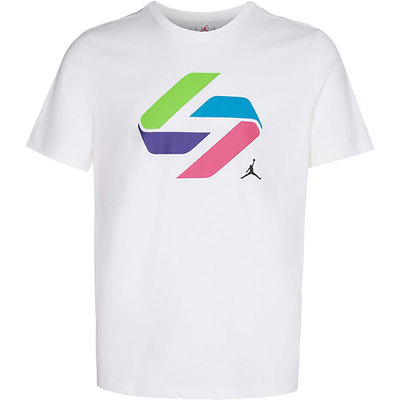 Nike/耐克正品Air Jordan男子宽松舒适运动休闲短袖T恤DV5537-100