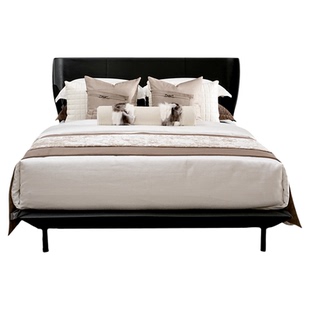 柏洛斯Artistic『木柚』高端轻奢床头抱枕腰靠垫高级感样板间酒店