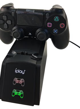 PS4无线手柄双座充LED指示灯