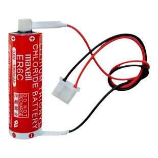 maxell原装进口万胜ER6C3.6VAA5号万胜F2-40BL FX2N工控PLC锂电池