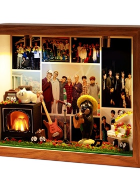 舞台燃炸相框记BTS锋芒