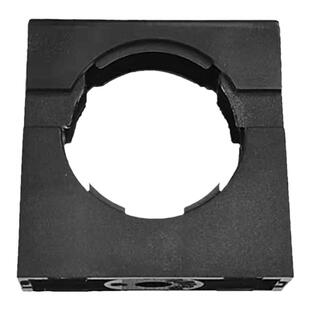 全新塑料波纹管固定座软管定位卡管夹固定卡子穿线浪管不带盖支架