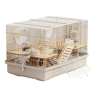 仓鼠笼子双人间分开专用相亲笼金丝熊豪华别墅一公一母两只防打架