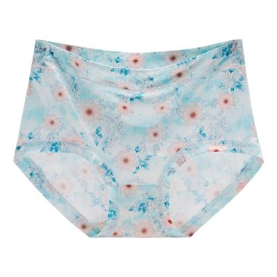 抗菌加肥加大舒适透气冰丝平角裤