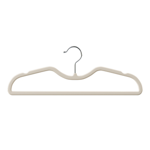 整理师推荐短颈衣架矮脖子缩脖子衣架家用挂衣无痕晾衣服撑子防滑