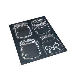 干花书签标本塑封膜瓶子里的春天收集手工diy六一儿童节礼物透明贴纸玻璃瓶制作树叶粘贴画纸幼儿园自制压花