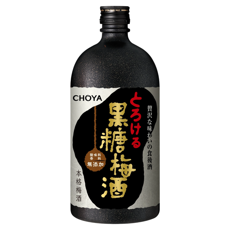 choya蝶矢黑糖梅酒-720ML