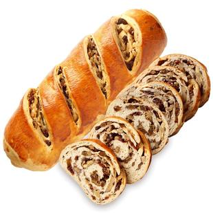 俄罗斯大列巴坚果面包果仁夹心核桃红豆全麦新疆早餐代餐食品特产