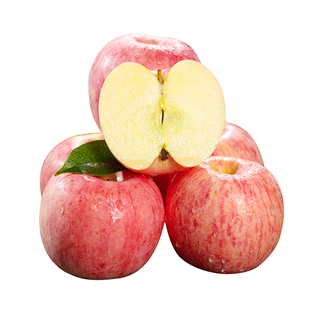 【芭芭农场兑换】山东红富士苹果(纸袋)4.5斤80mm+当季新鲜水果