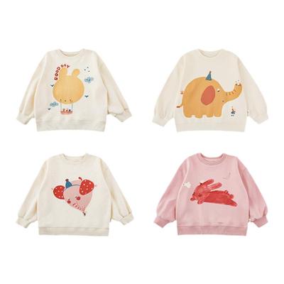 新款幼悠女童春季卫衣