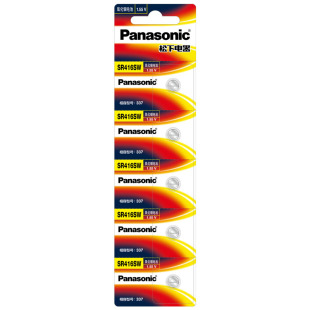 Panasonic松下SR416SW 适用AMK337专用A3耳机一对一CVK耳塞电池纽扣电子918电池1.55V静音王118/108/K11/008