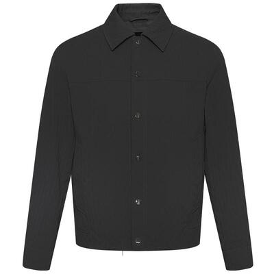 利郎官方肌理压花翻领夹克外套