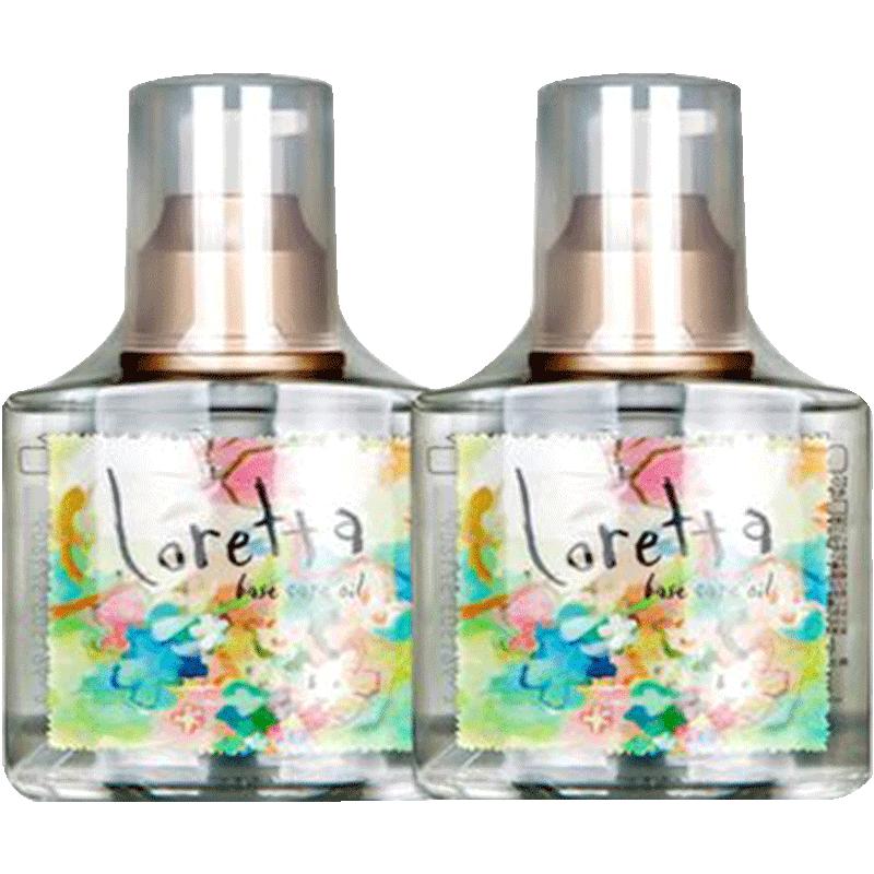 【自营】Loretta玫瑰护发精油120ml*2滋养修复抚毛躁天然香发油