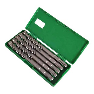 电锤钻头常用套装圆方柄十字四刃混凝土水泥石头墙壁膨胀冲击打孔