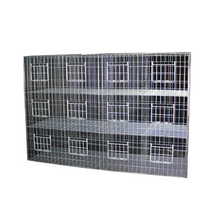 广式鸽笼肉鸽元宝鸽展示配对笼优质加粗横丝加密1.35米高