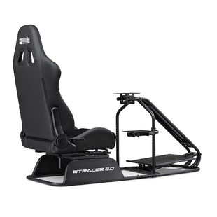 赛车游戏方向盘模拟器适配座椅支架 Next Level Racing GT Racer 2.0 赛车座椅 适配图马思特斯特/moza魔爪