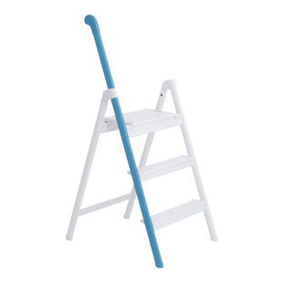 利快日本进口长谷川梯子铝合金单扶手梯家用踏台梯凳创意可折叠梯