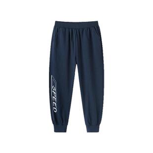 巴拉巴拉男童运动裤大童宽松速干裤儿童休闲裤子2025夏季新款童装